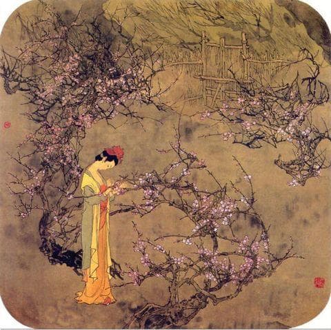 “落日熔金，暮云合璧，人在何处？”--李清照《永遇乐》翻译赏析