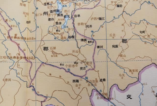 蒙自古代地名变迁史：秦汉至明清的行政归属演变