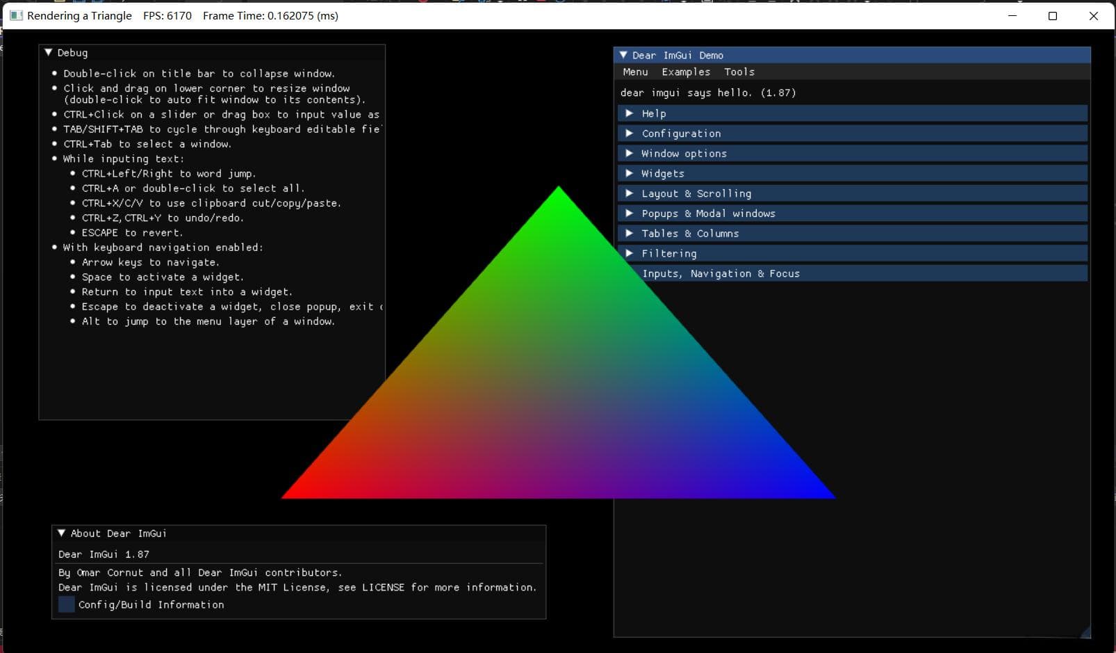 在DX11项目中初始化imgui