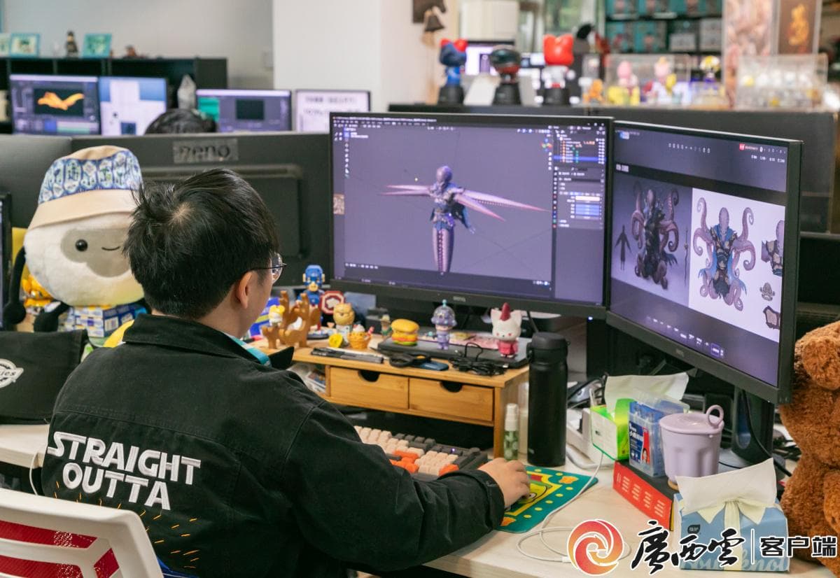 《哪吒2》背后的广西制作团队来自南宁市青秀创新中心，这片沃土孵化力缘何那么强
