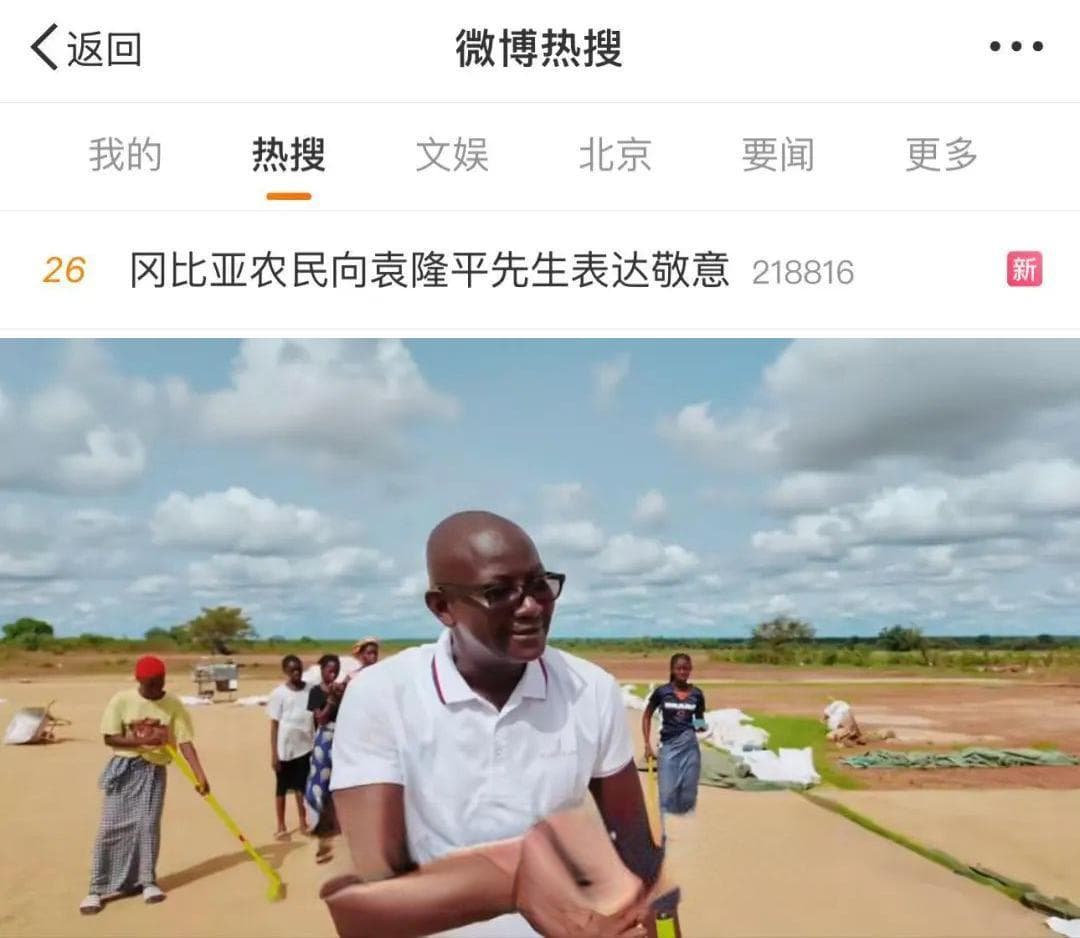 王毅外长点赞隆平高科援非故事