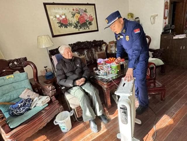 警惕冬季取暖“温暖陷阱”，让老人平安过冬过年