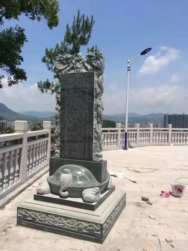 石雕龙龟与古代神话传说的联系