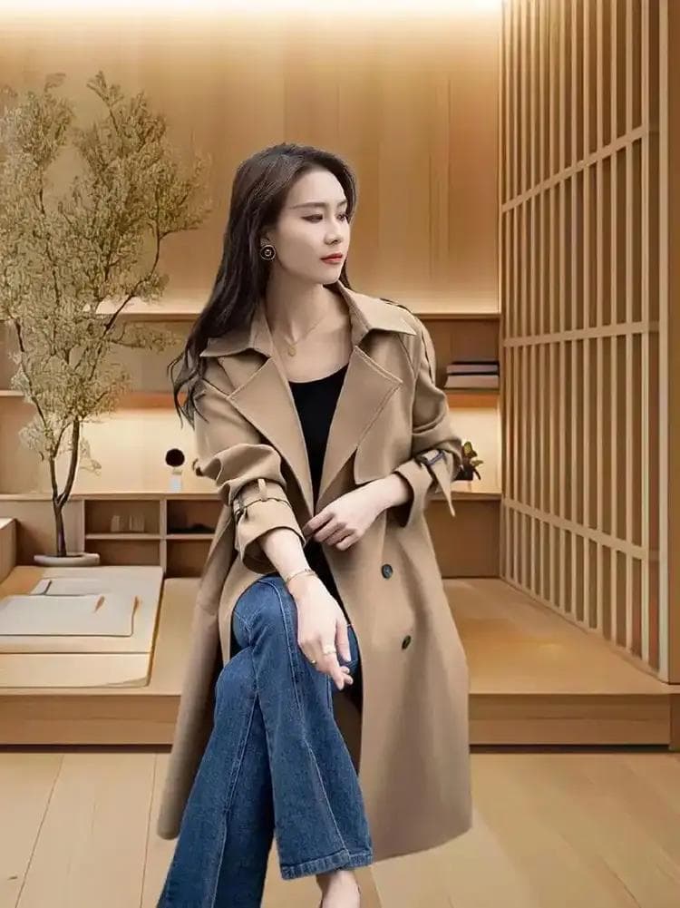 春秋季穿搭潮流图片女：掌握时尚与舒适的平衡