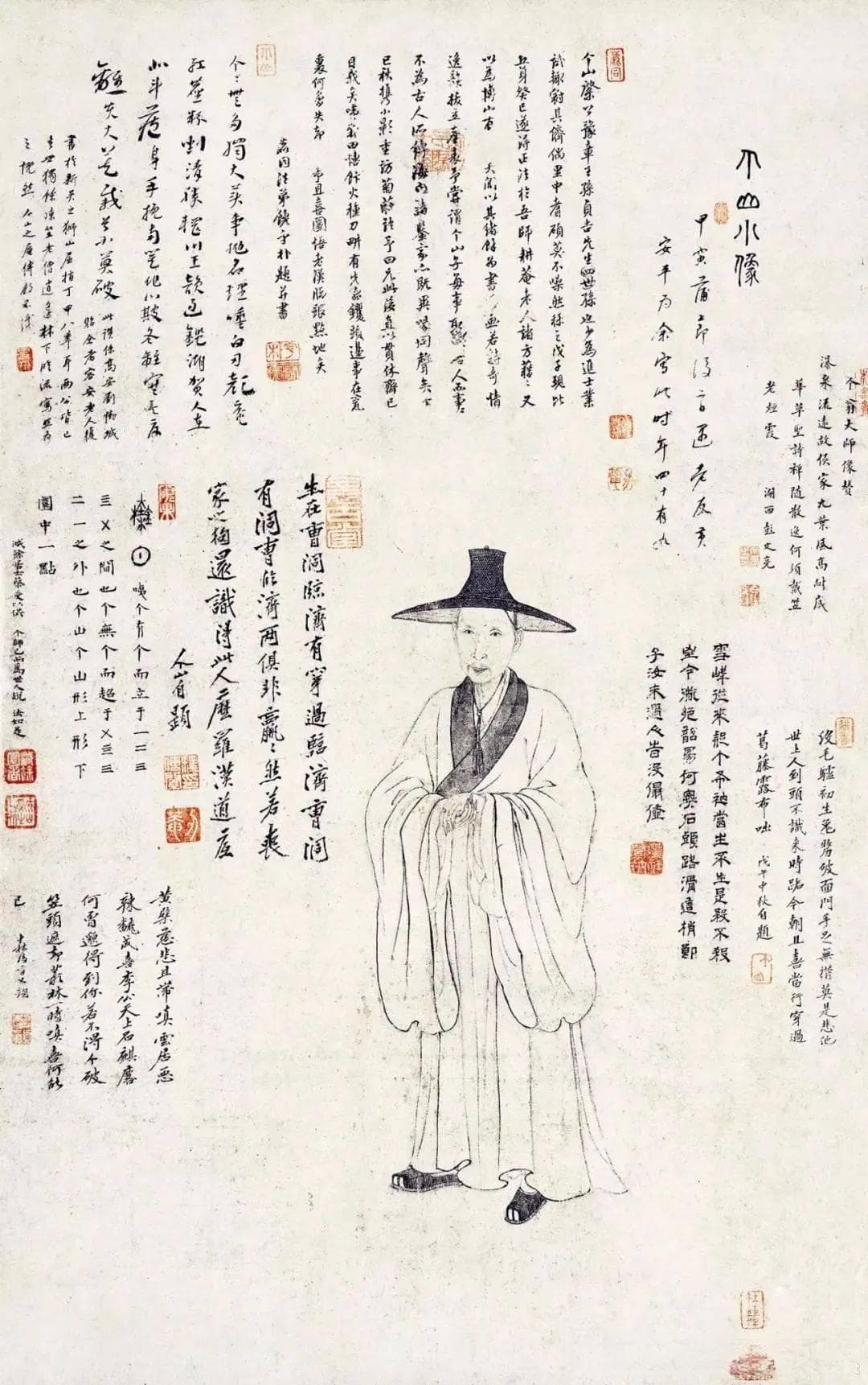 八大山人：以书入画，书画圆融的艺术大师