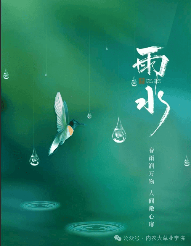 【节日科普】雨水｜雨润春野，唤醒沉睡的大地