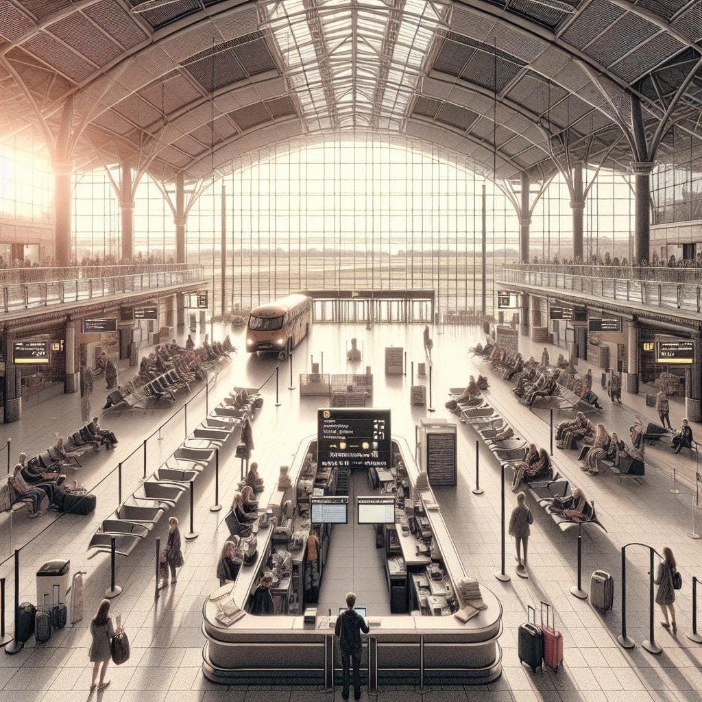 英文转机柜台与大厅导航：旅游者必备指南