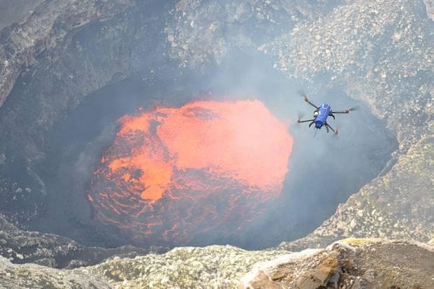 新西兰科学家将驾驶无人机飞越巴布亚新几内亚火山