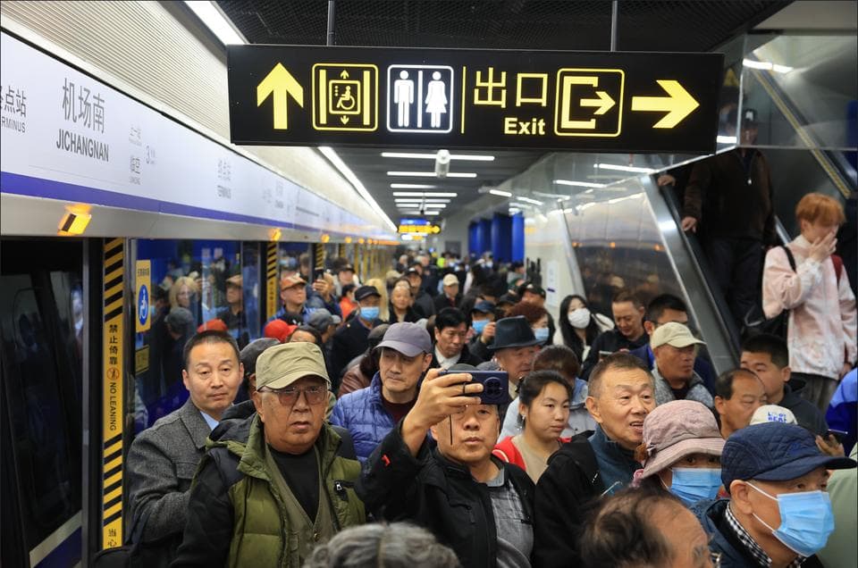 串起四大交通枢纽，济南地铁3号线二期2分钟实现“空轨换乘”