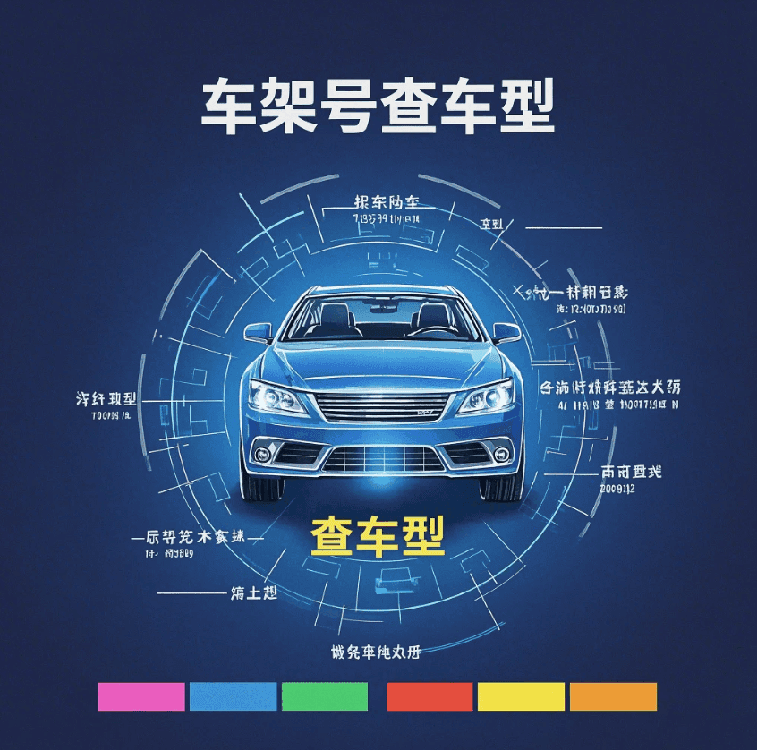 分享4 个超实用方法！教你用VIN车架号精准查车型！