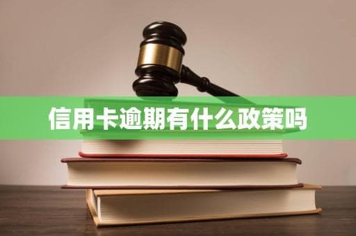 信用卡逾期有什么政策吗