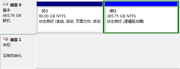 如何修复Windows中磁盘未知没有初始化问题？