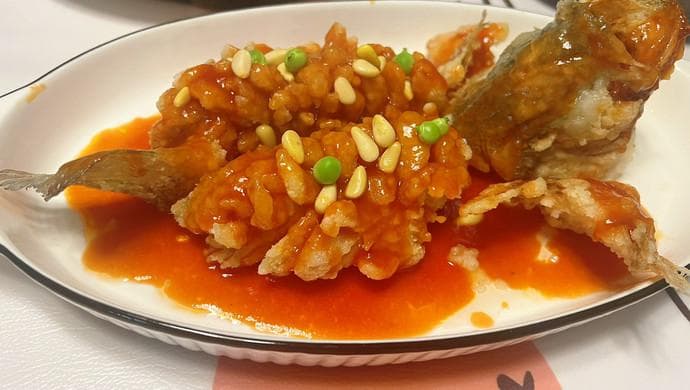 苏帮菜经典 松鼠桂鱼制作详解