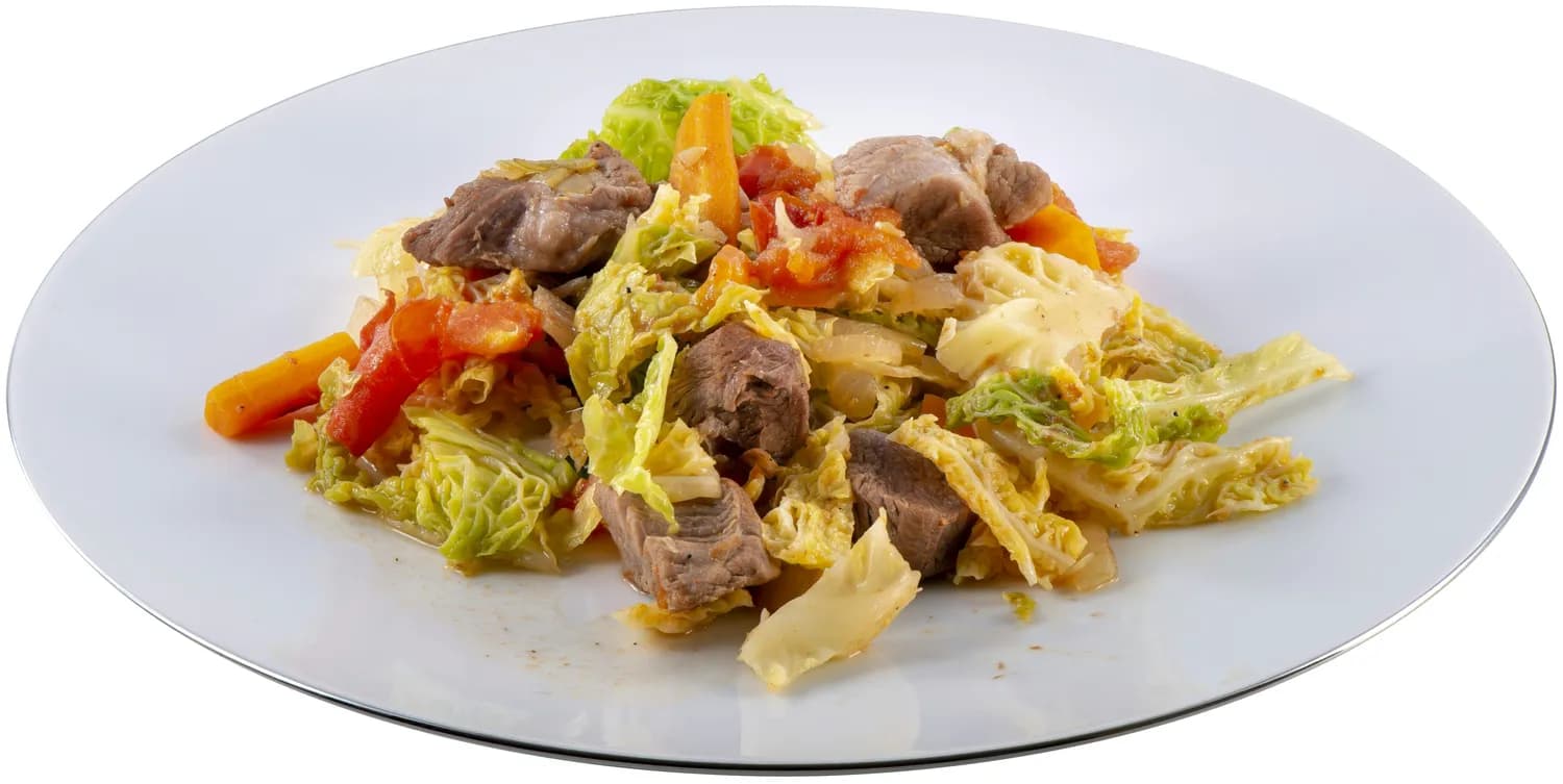 包菜炒猪肉：一道菜，一份情