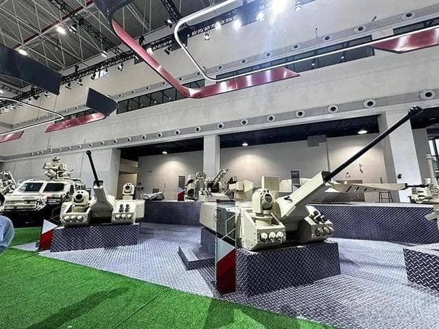2024航展首次集中展出先进炮塔系统，智能化水平大幅提升