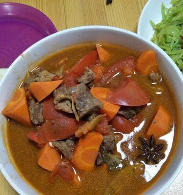 让味蕾惊艳的美味佳肴——西红柿胡萝卜炖牛腩