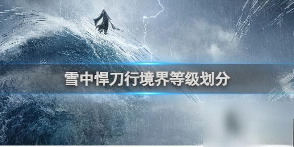 从九品到天人：雪中悍刀行武学境界完全指南