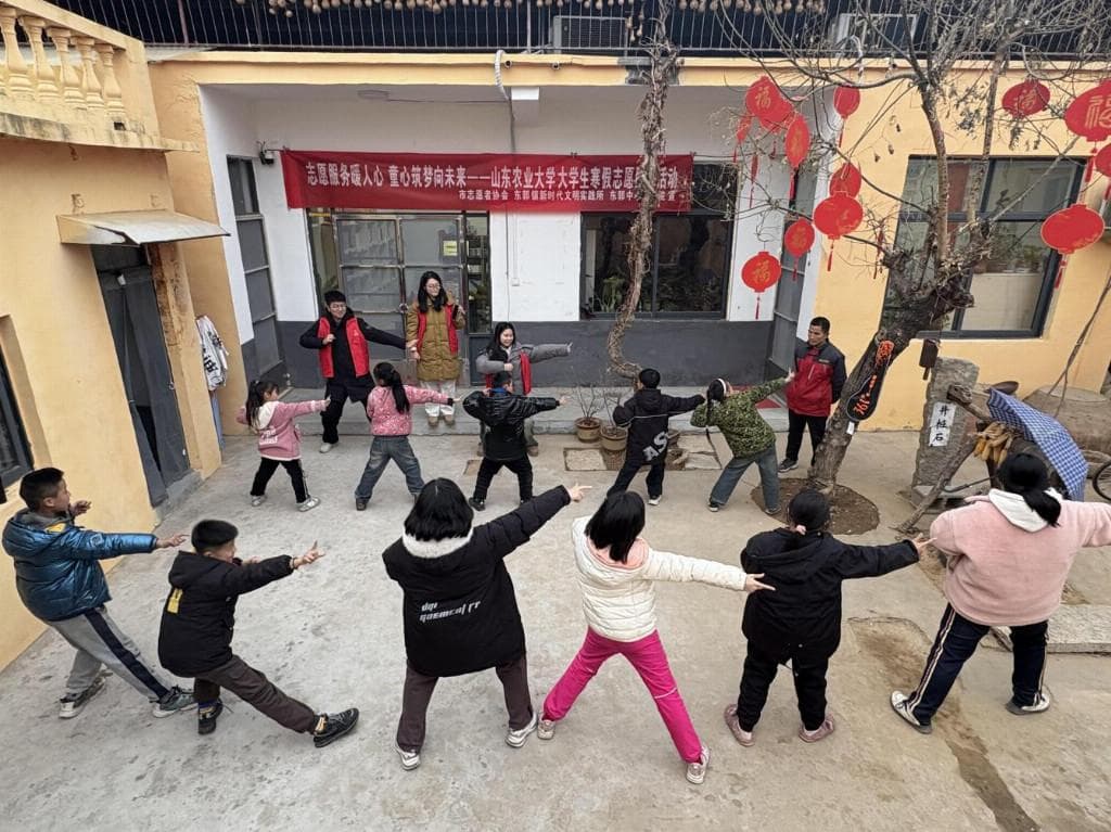 做知农爱农强农兴农的新时代青年——山东农业大学学子投身驿站建设社会实践纪实