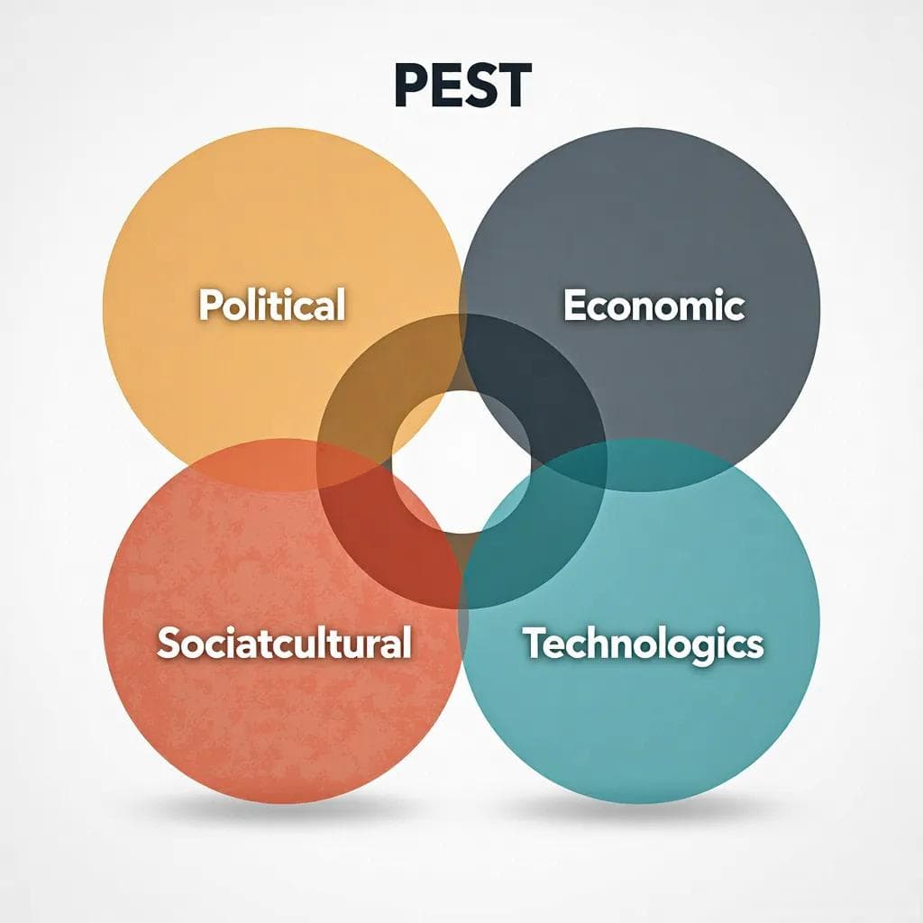 技术管理必备---PEST 宏观环境分析