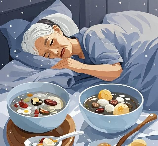 三款家常安眠汤，助中老年人温暖过冬