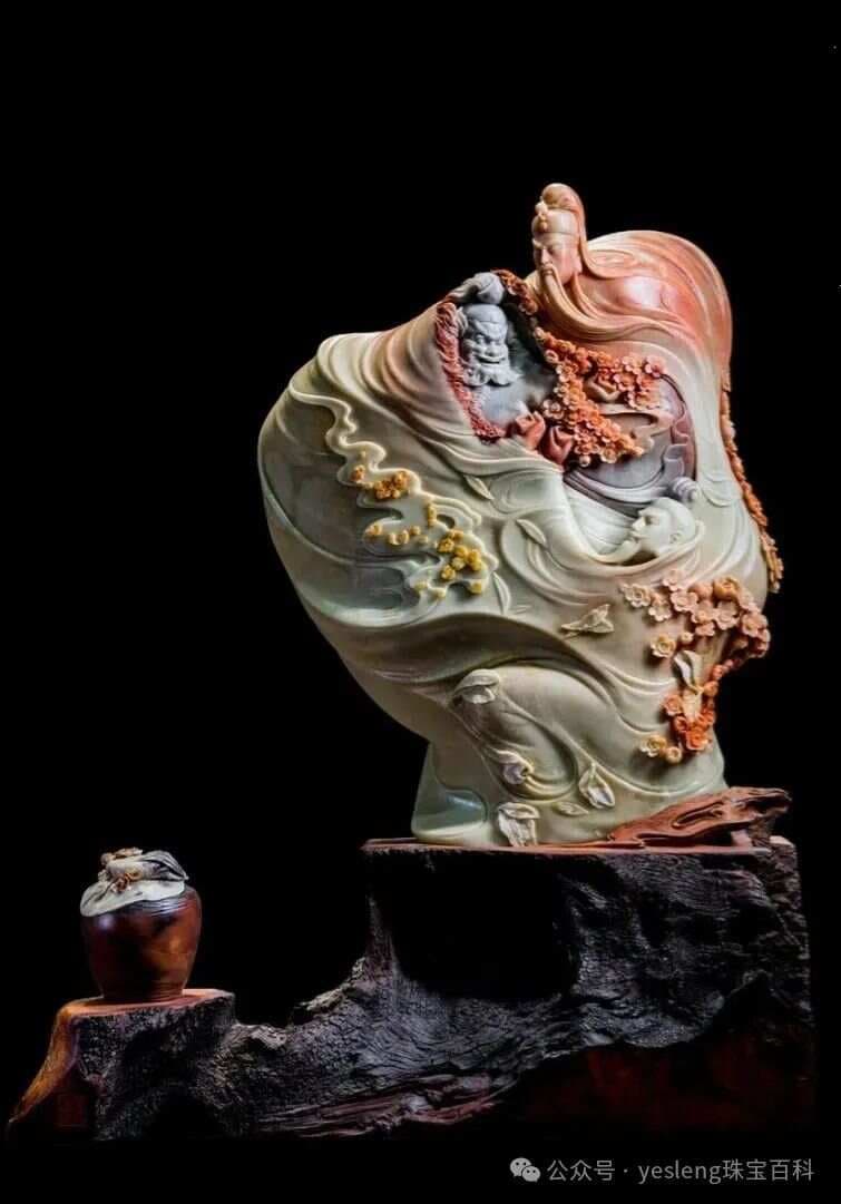 夏江志大师作品《桃园三结义》赏析