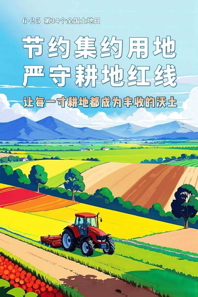 让每一寸耕地都成为丰收的沃土 | 6·25全国土地日