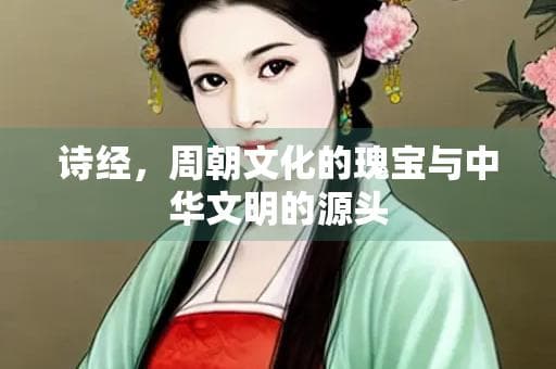 《诗经》：周朝文化的瑰宝与中华文明的源头