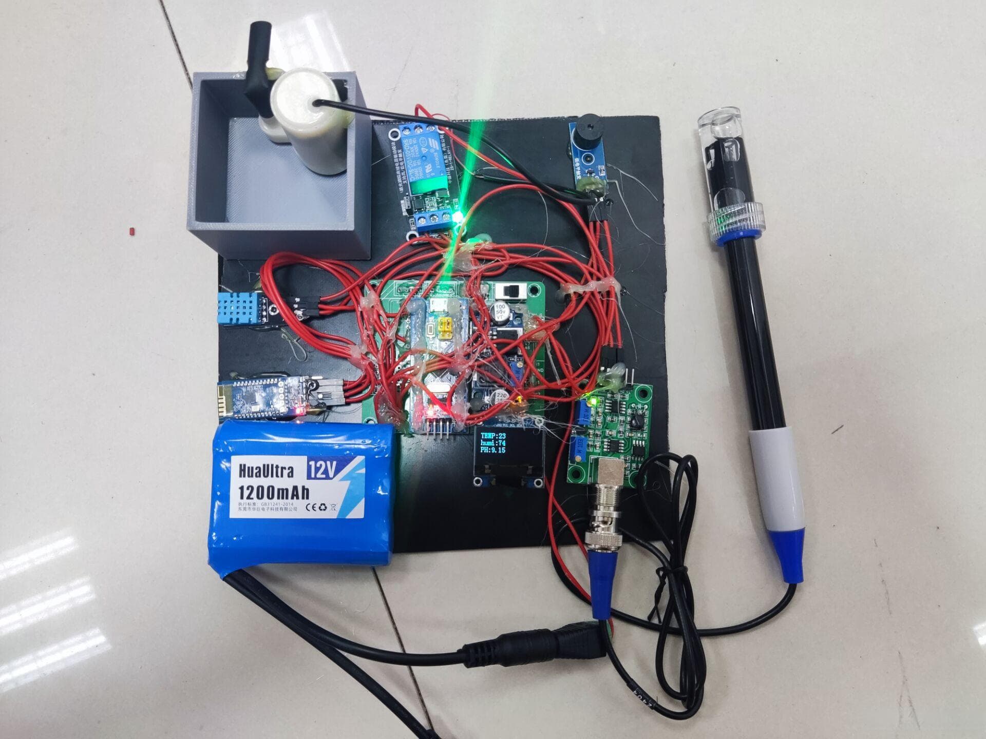 基于STM32的土壤监测控制系统设计与实现
