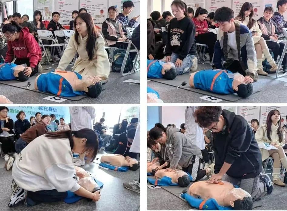 上好生命“必修课”：上海财经大学增设急救实操必修课时