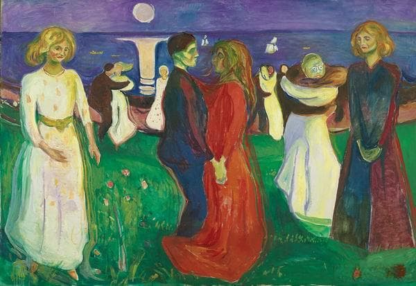 《呐喊》领衔东京蒙克大展，百余作品追忆60年绘画生涯