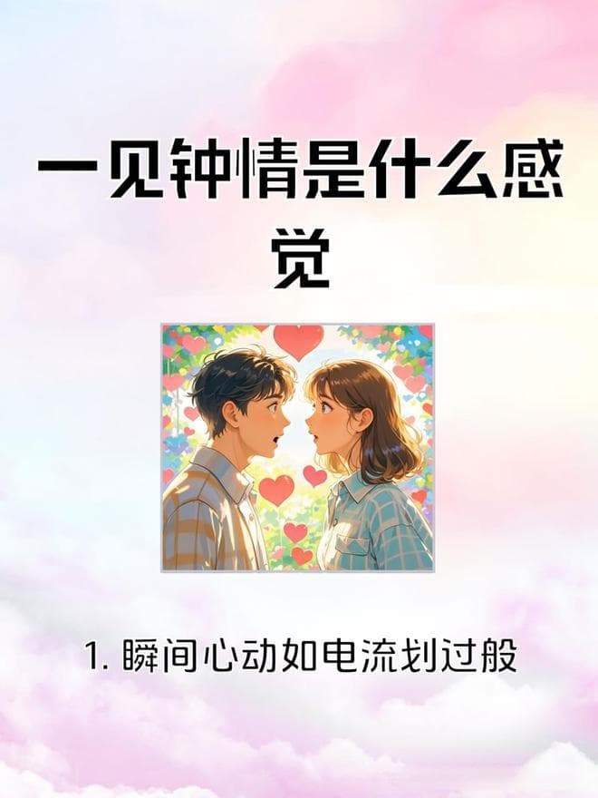 一见钟情的感觉揭秘，如何识别命定之人？