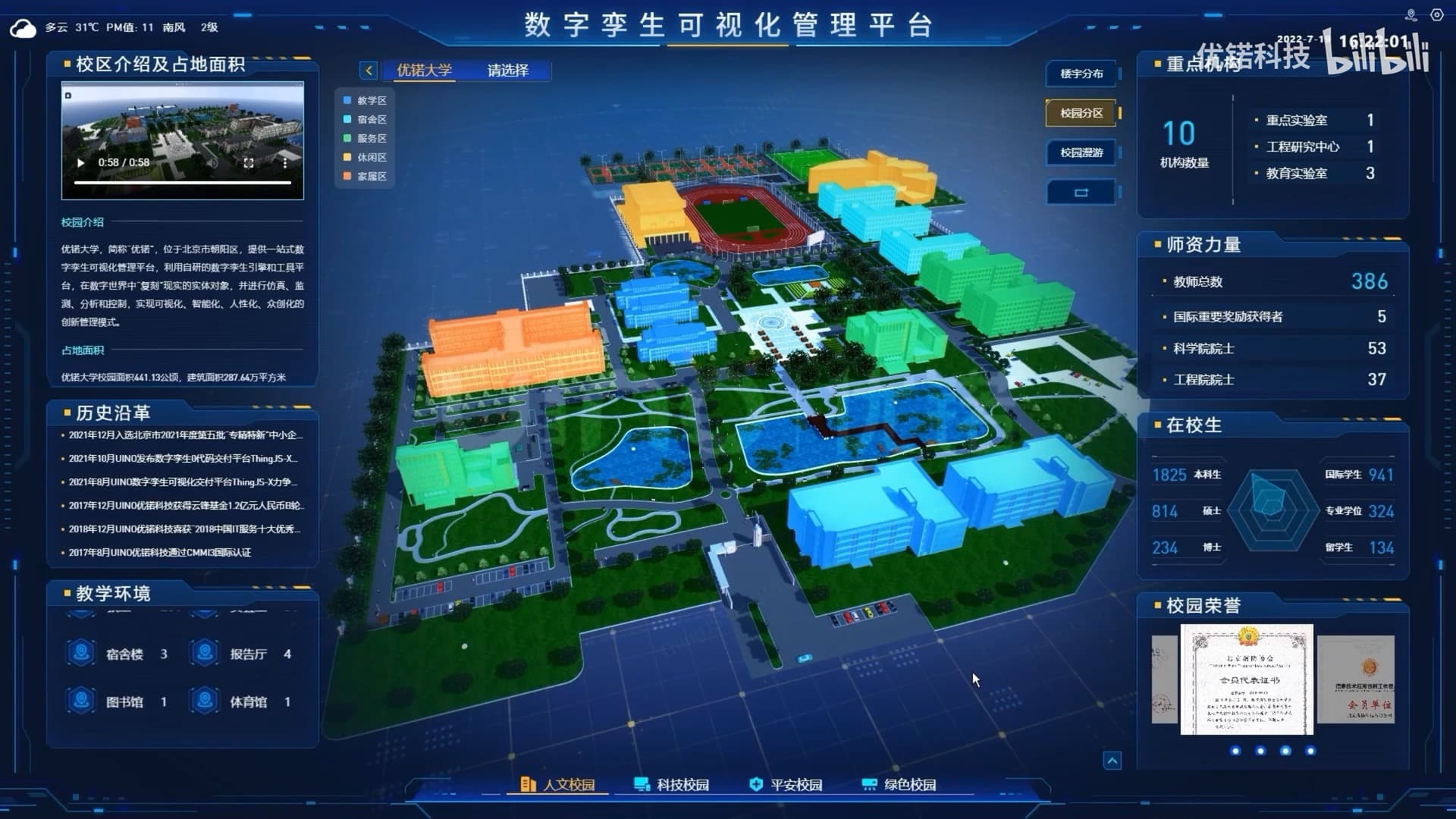 解锁校园管理新方式，谁还没领略智慧校园可视化平台的魅力