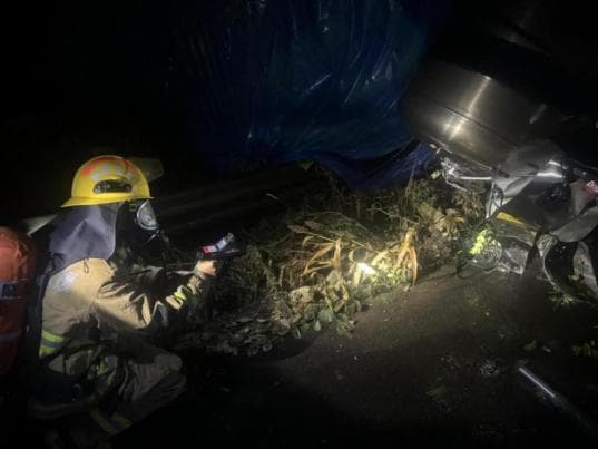 车祸！LNG储罐泄漏，紧急处置解除险情