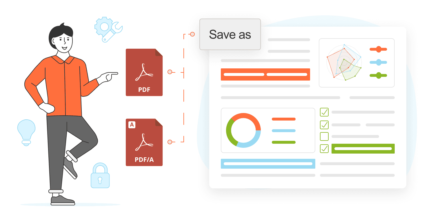 PDF vs PDF/A：有什么区别？如何转换？