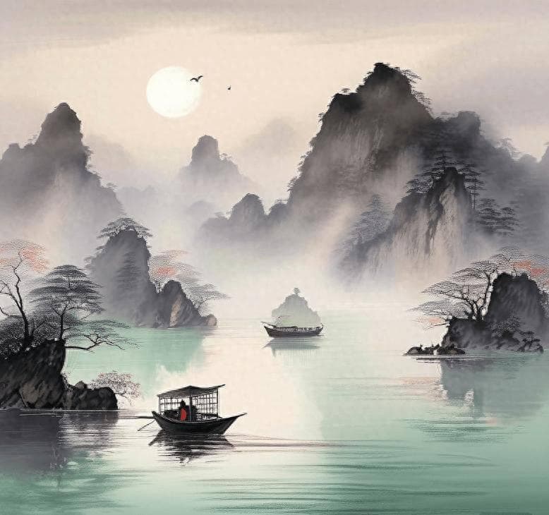 《渡荆门送别》：李白笔下的山水与乡愁