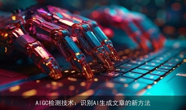AIGC检测技术：识别AI生成文章的新方法