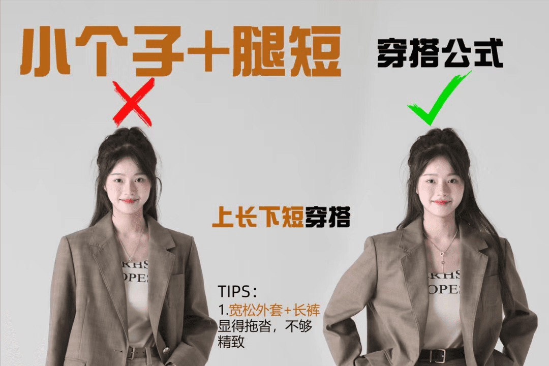 秋季穿搭秘籍：矮个子女生如何显高又时髦的五大搭配法则