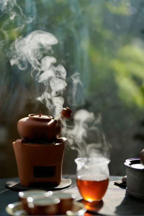 围炉煮茶过气？但煮水来泡茶，从此欲罢不能……