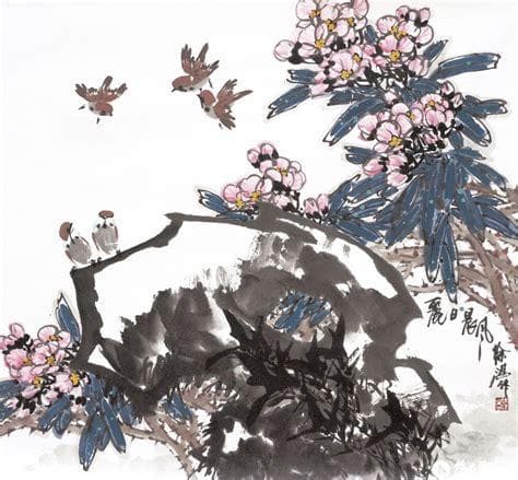 徐湛国画作品精选