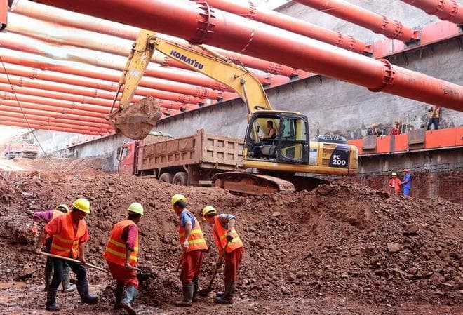 挖空地下建地铁，原本的土都去哪了？为什么从来不见运出来？