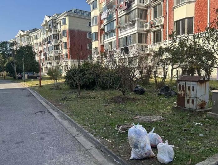 居民将垃圾扔绿化带引发“破窗效应”，小区垃圾处理问题何解？