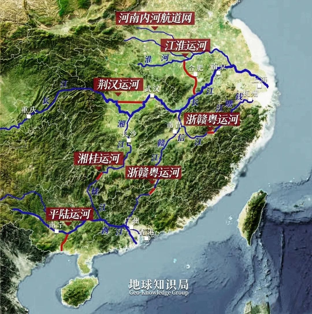 【原】运河经济，8500亿重塑水运网！