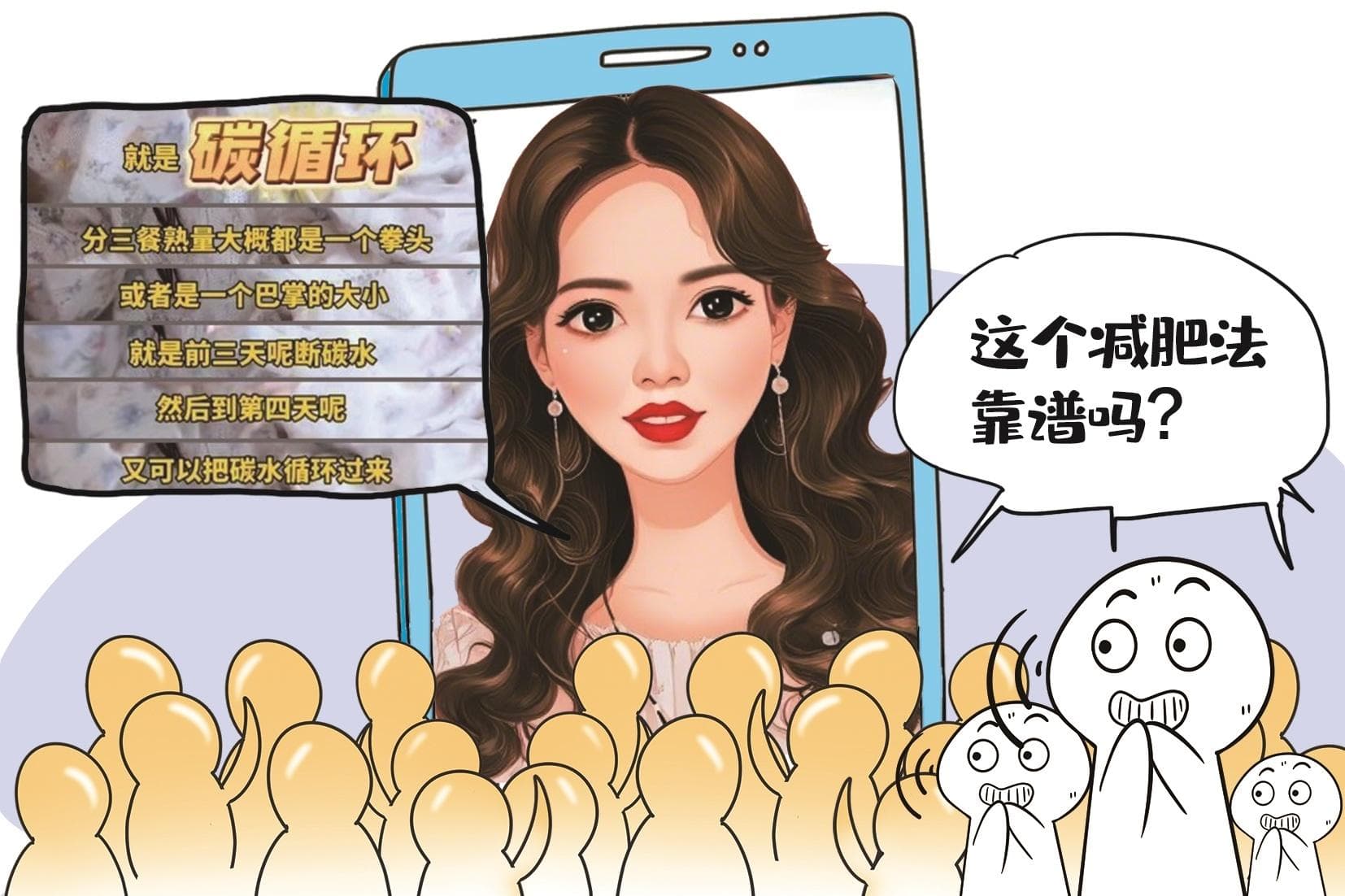“碳循环减肥法”  10天瘦12斤？ 医生表示：并不适合所有人，不推荐轻易尝试