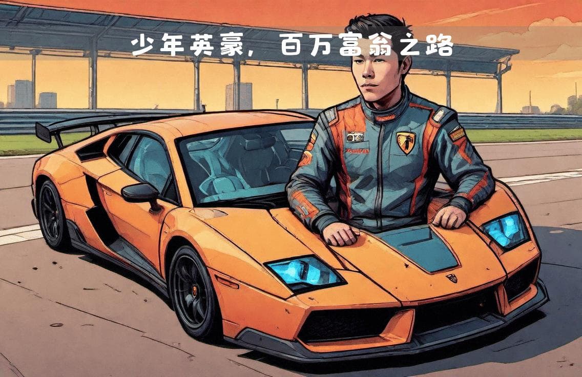 少年英豪：15岁赛车手如何以卡丁车为起点，驾驭兰博基尼STO迈向百万富翁之路