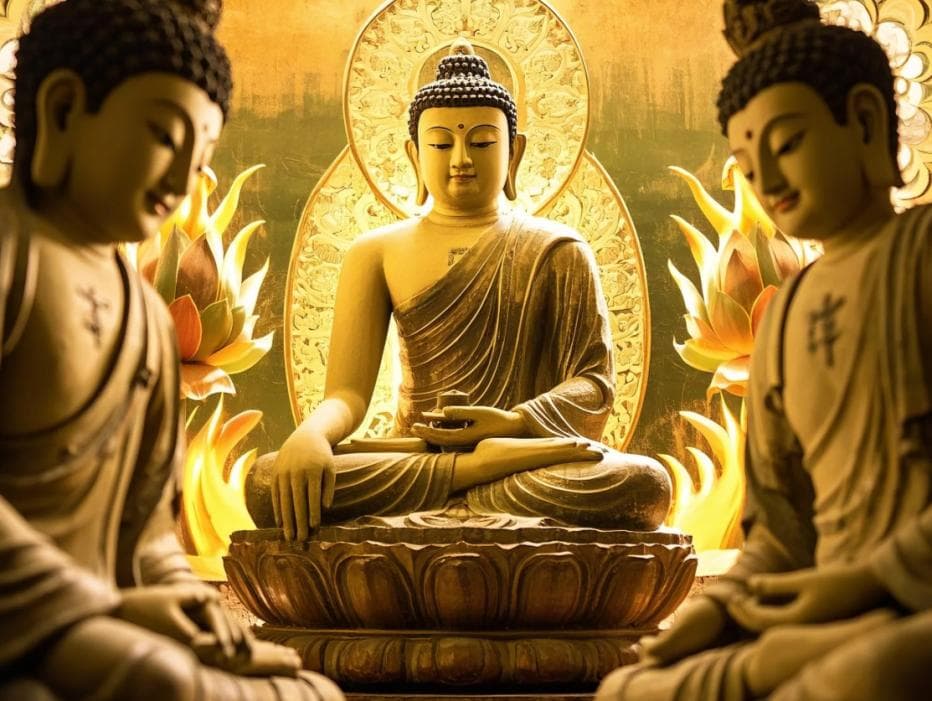 三世佛、三身佛、三圣佛是啥？盘点佛教的那些与“三”有关的组合