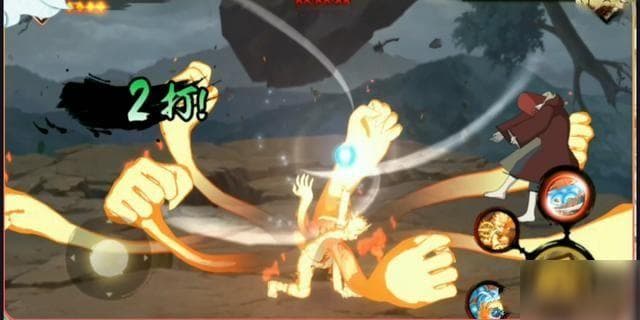 《火影忍者手游》九尾鸣人技能属性介绍