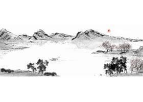 沉浸在山水文化中