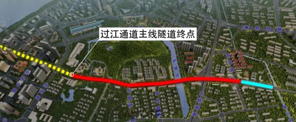 南京建宁西路过江通道建设进入关键阶段，预计2025年底通车