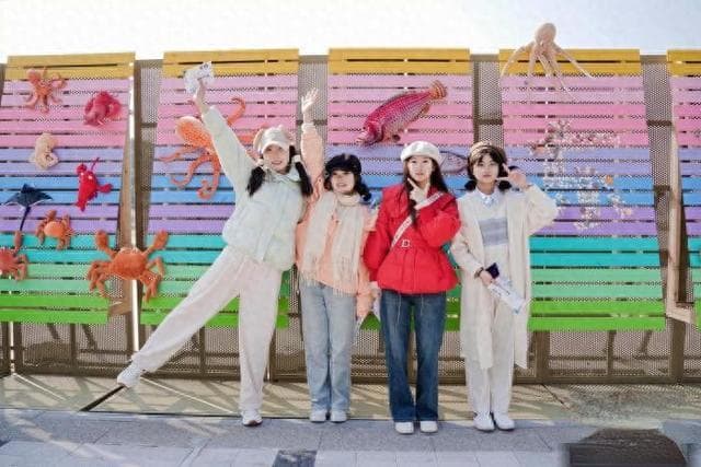 “花式整活”掀起海岛冬游热 浙江洞头冬日“热辣滚烫”
