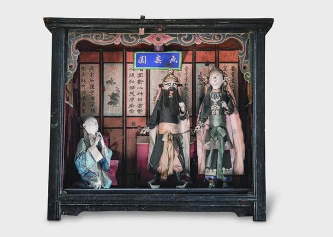 平遥纱阁戏人：明烛高燃风影缭乱，一颦一笑演绎人生百态
